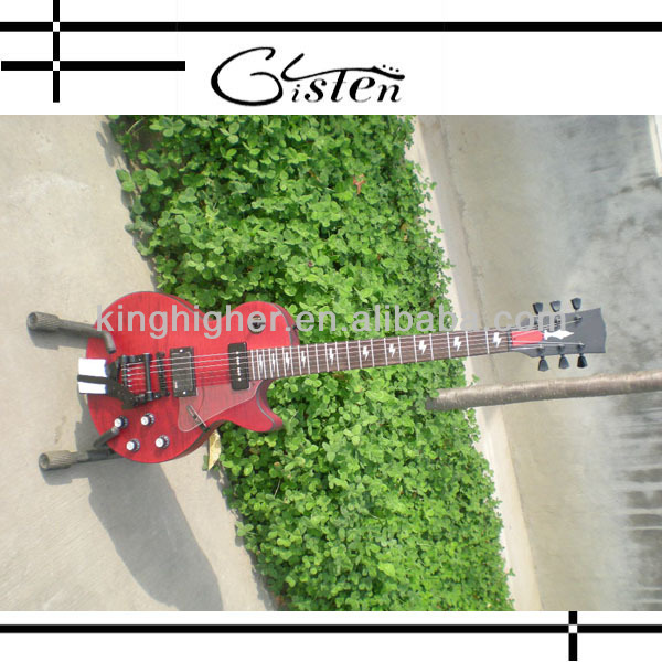 The classic electric guitar made in china red