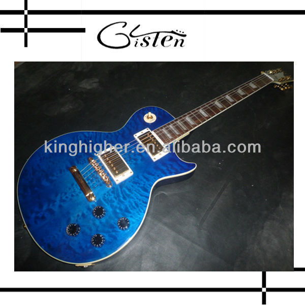 ST style hot selling electric guitar made in china blue