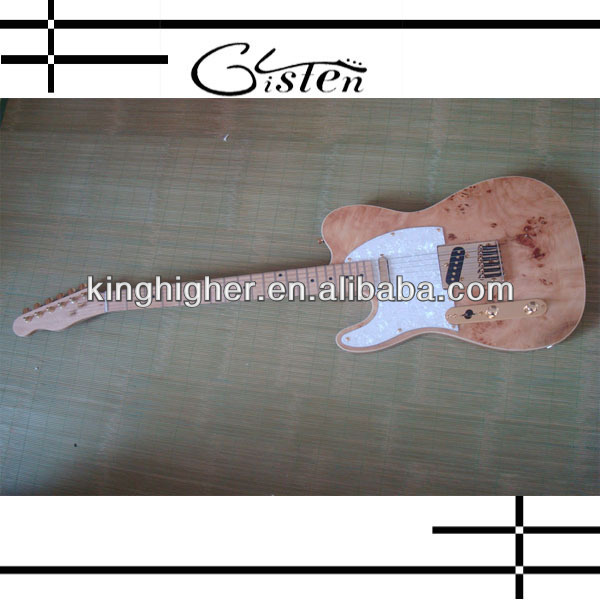 The Fashion New Solid Wood Cheap China Electric Guitar KHF-TELE-10