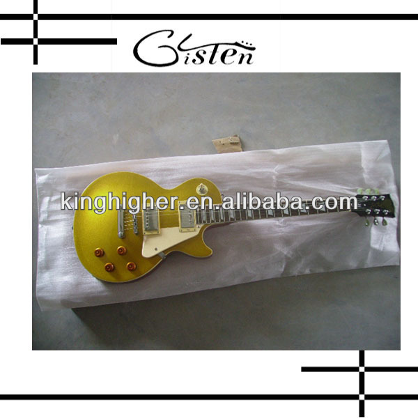 The fashion gold color model good qulity electric guitar KHG-STD-002