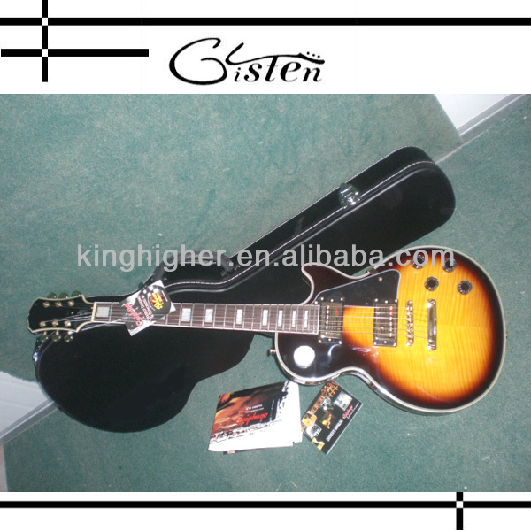 sunburst classical style guitar electric guitar