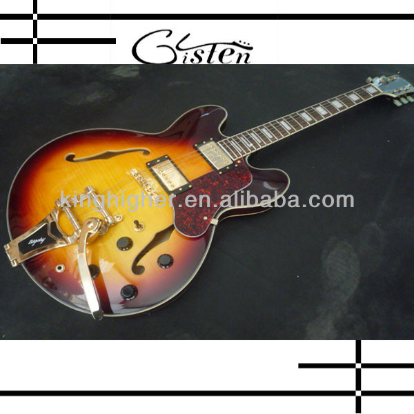 KHG-J-01 Glisten Electric JAZZ Guitar cheap OEM high quality cheap new jazz
