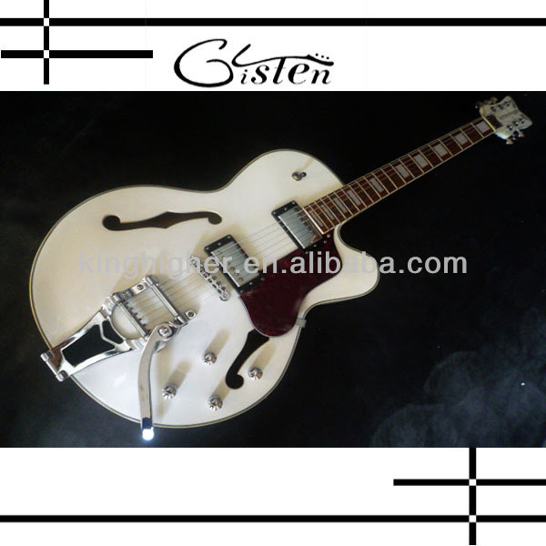 Jazz white classical electric guitar TH-04(1)