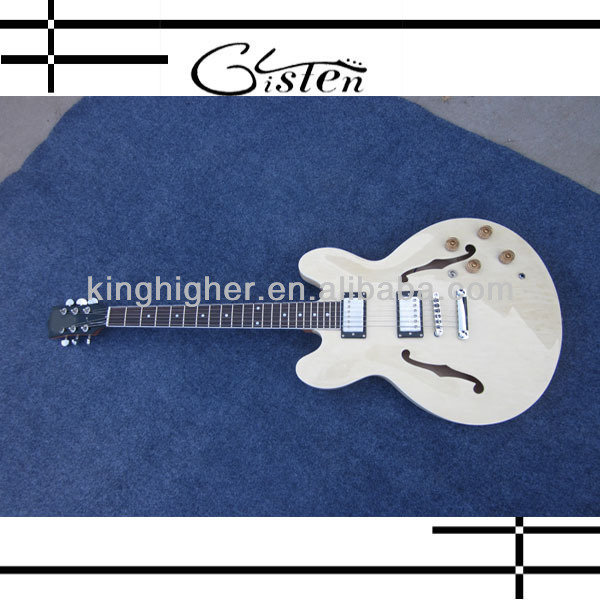 KHG-J-27 Glisten Electric jazz Guitar cheap OEM high quality cheap new jazz