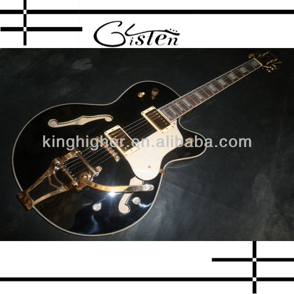 KHGTH-01 Glisten Electric jazz Guitar cheap OEM high quality cheap new jazz