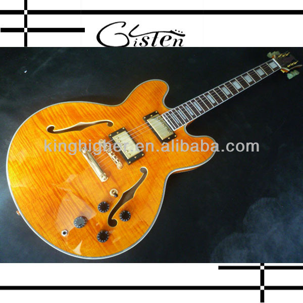 Jazz tiger strips colour electric guitar J02