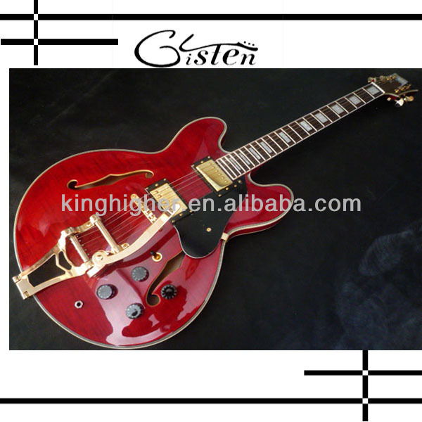 Jazz purplish red colour electric guitar B70