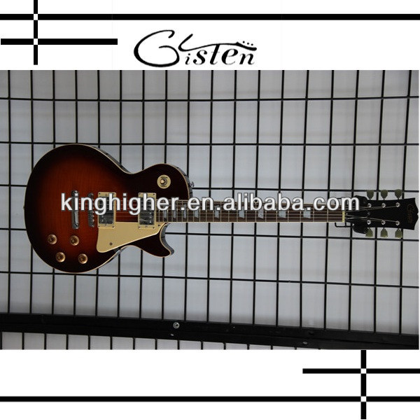 Free Shipping Solid Wood Electric Guitar