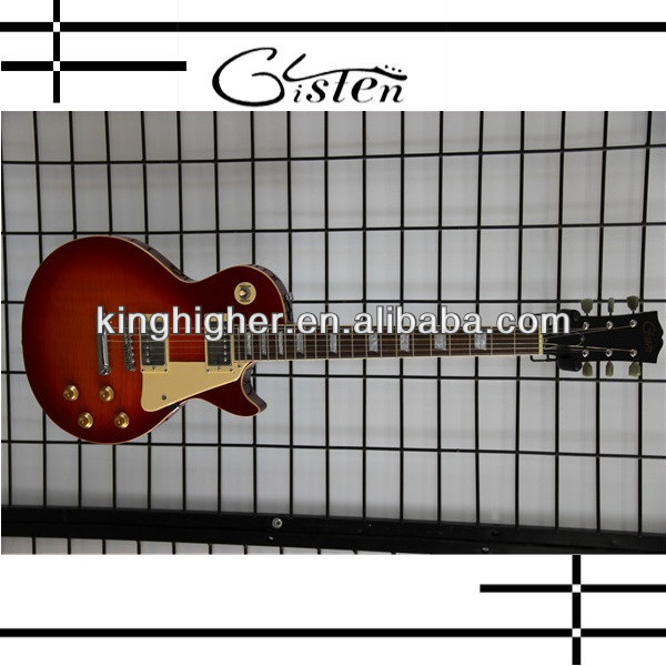 Free Shipping Solid Wood Electric Guitar