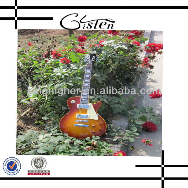 KHG-STD-040 Glisten Electric Guitar LP standard cheap OEM high quality cheap new guitar