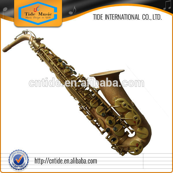 Professional Eb alto saxophone Like Selmer reference 54 type, Germany imported copper, unlacquered