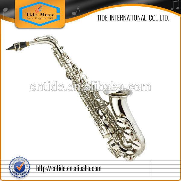 High grade alto saxophone white nickel plated like Selmer super action 80-II