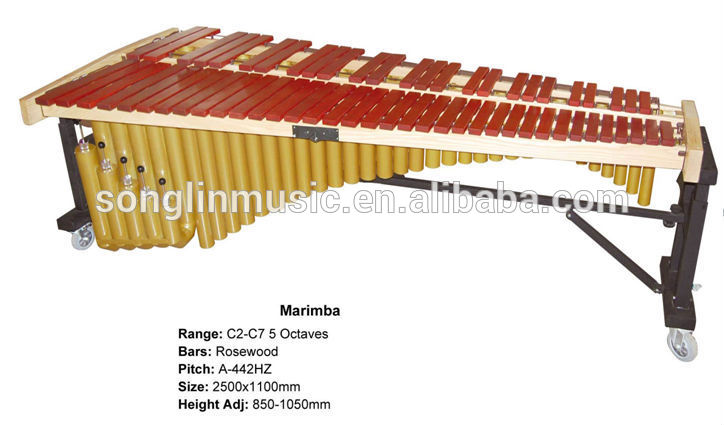 MB-61WB rosewood 5 Octaves Marimba,High-Grade rosewood Marimba,Marimba, Musical instruments