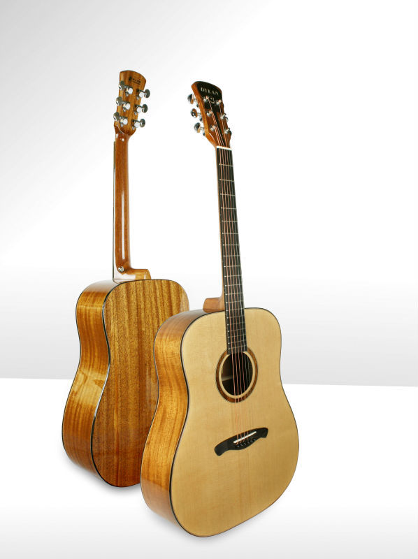 Solid Sitka Spruce Top 41" Dreadnought A Grade Snorkeling fingerboard Acoustic Guitar