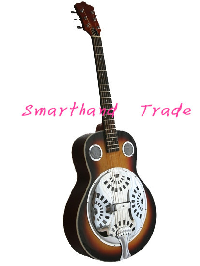 High grade made sunbrust color and 7 string electric guitar free shipping by EMS