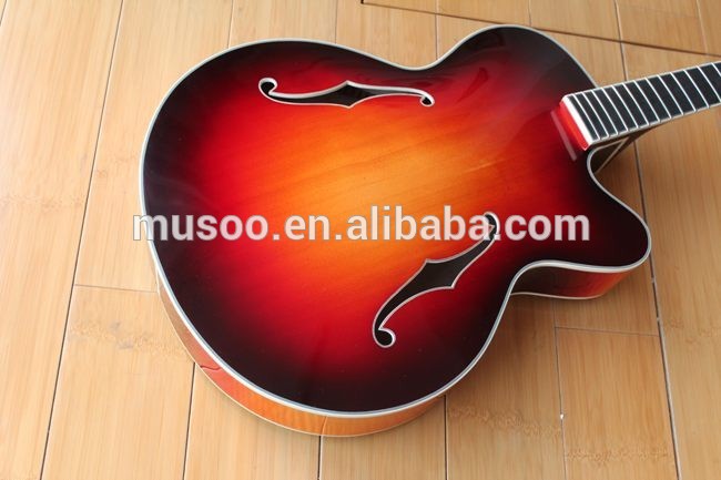 MUSOO BRAND Finished Handcrafted Archtop Jazz Guitar Kits(AR800)