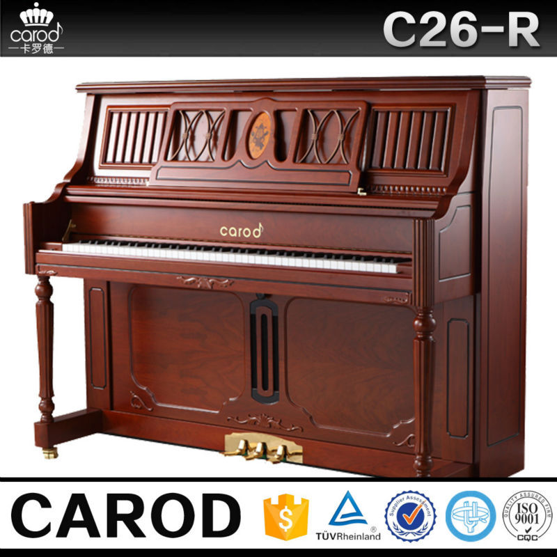 piano manufacture acoustic wooden instrument music piano from china factory