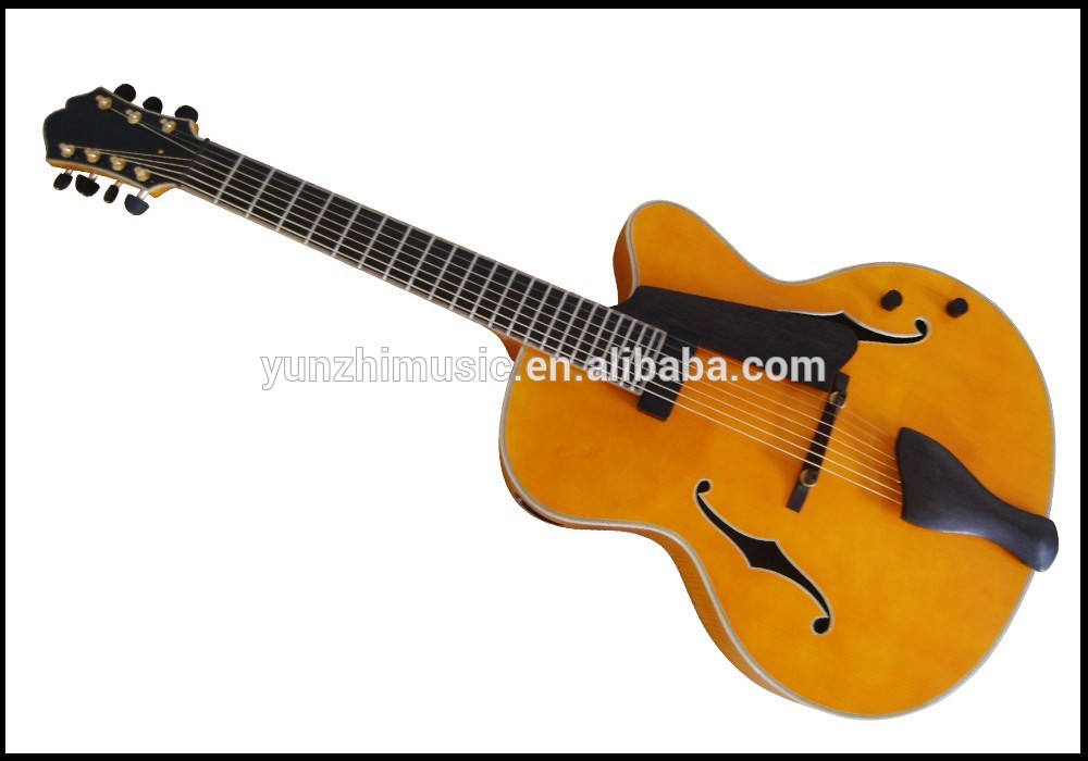 17inch 7strings cutaway handmade archtop electric guitar