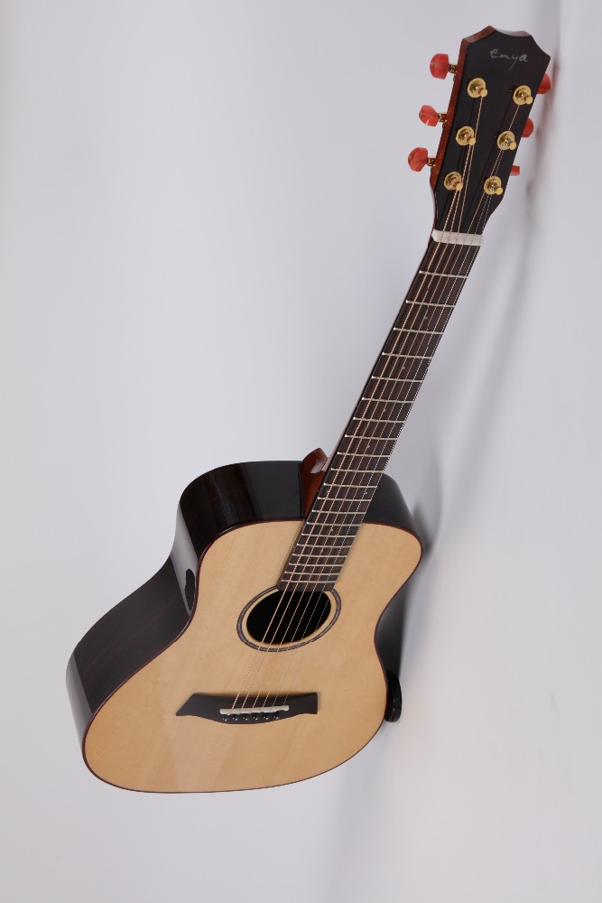 High Quality but Cheap solid spruce rosewood Acoustic guitar EM-500