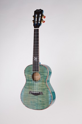 2015 Tenor 5A Tiger-stripe solid maple ukulele