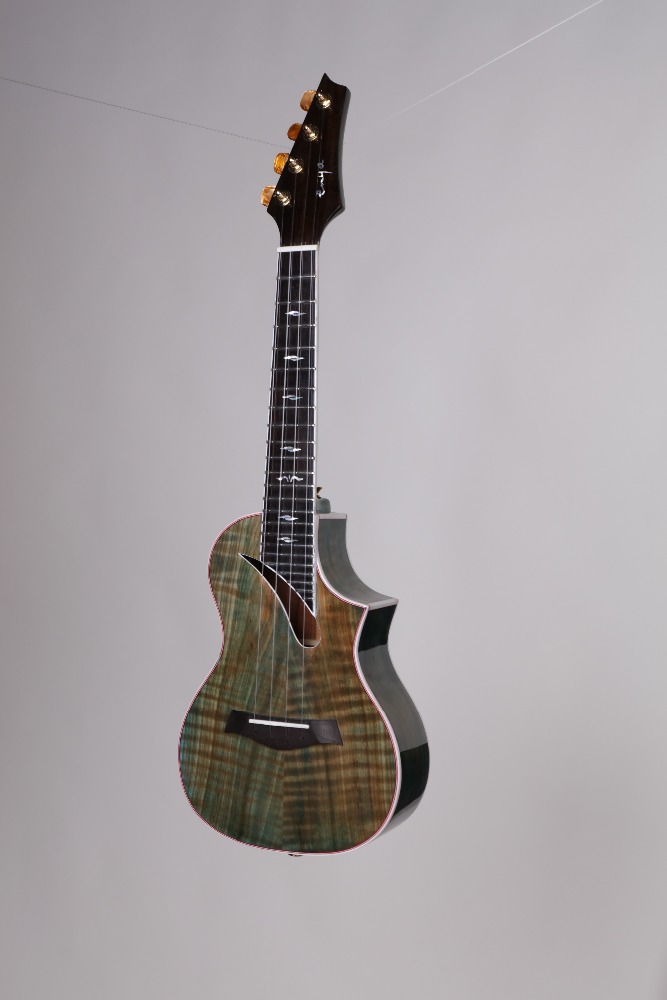 Electronic head cutaway colorful ukulele 23'' 26''