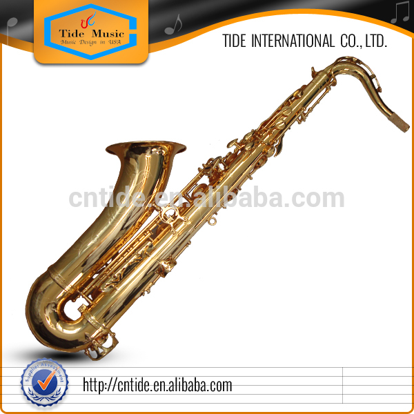 Popular Grade Gold Plated Tenor Saxophone