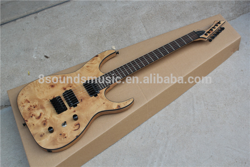 free shipping bird eye maple electric Guitar matt finishing chinese custom electric guitars