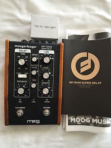 NEW LIMITED EDITION MOOG MOOGER FOOGER MF-104M ANALOG DELAY PEDAL IN THE BOX
