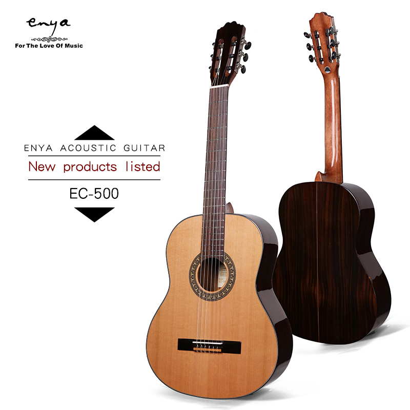 Enya EC-500 Cedar-rosewood Solid Top Acoustic Guitar