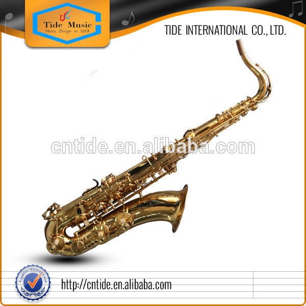 High grade tenor saxophone TS3082 gold lacquer