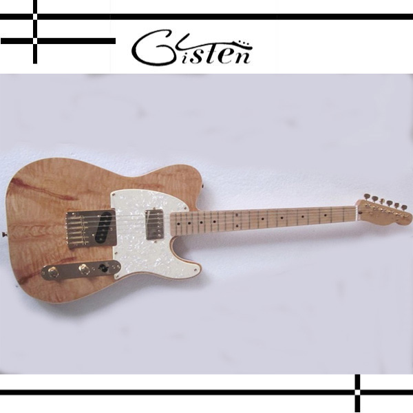 Nature Popular style electric guitar with white guard