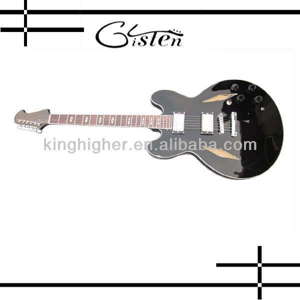 KHG-J-08 Glisten Electric jazz Guitar cheap OEM high quality cheap new jazz