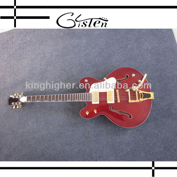 KHG-J-18 Glisten Electric jazz Guitar cheap OEM high quality cheap new jazz