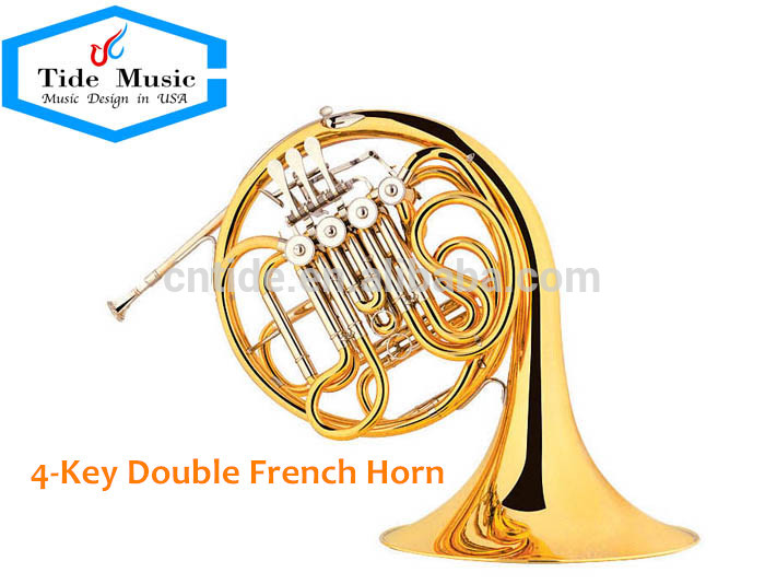 New Type 4-Key Double French Horn