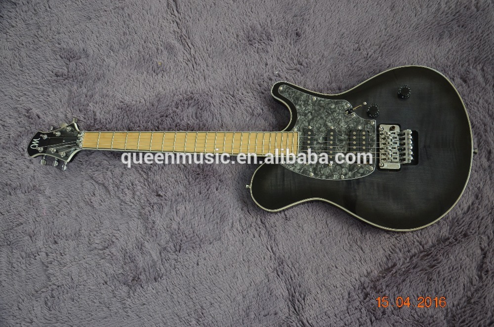 mayones 6 string electric guitar Maple neck with maple fingerboard Floyd rose guitar LOW cost High quality Custom order