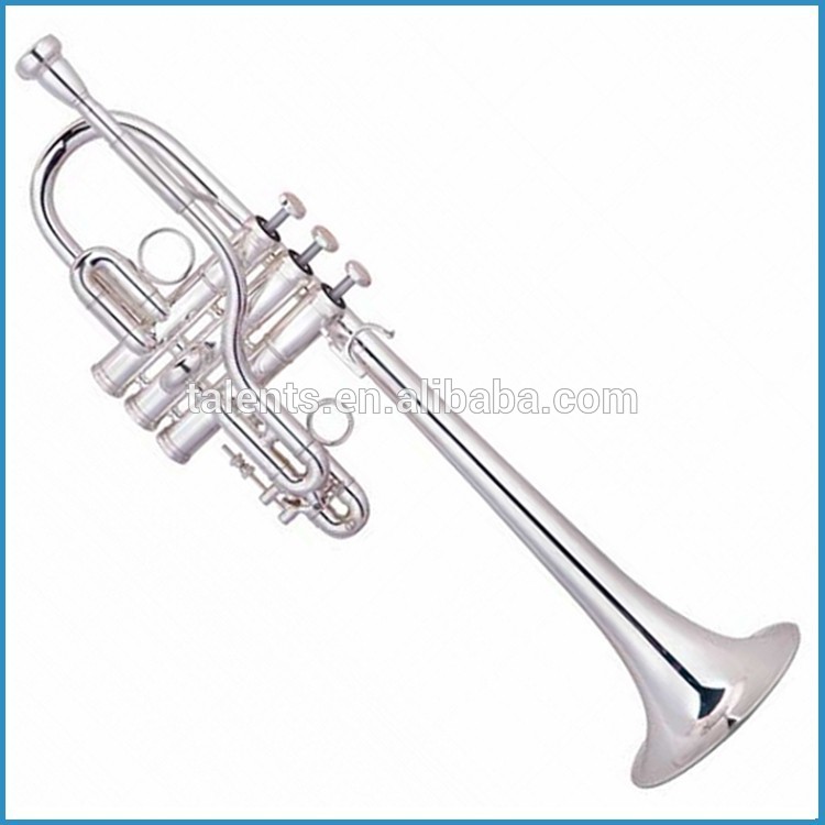 Change key silver plated Trumpet
