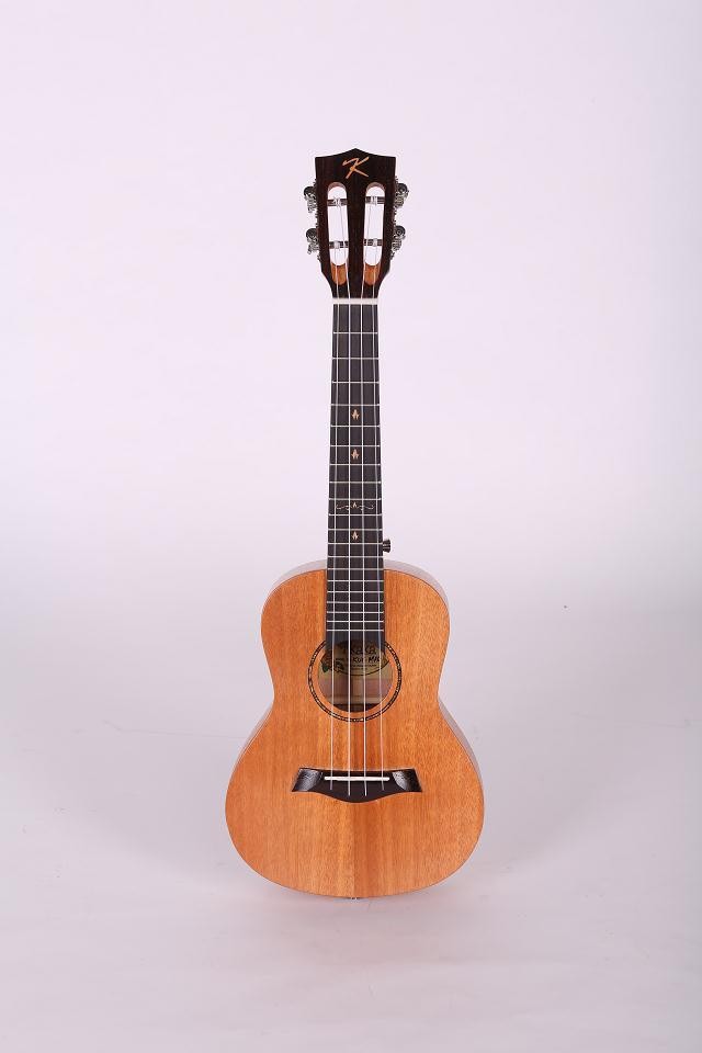 Kaka KUC/T-MAD china manufacturers full-solid stand bass baritone engraving hard case ukulele