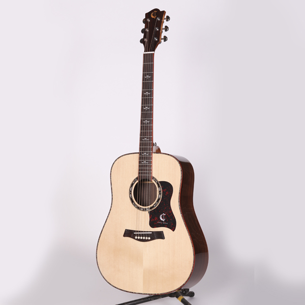 Venice Musical Instrument New Arrival Natural Color Acoustic Guitar