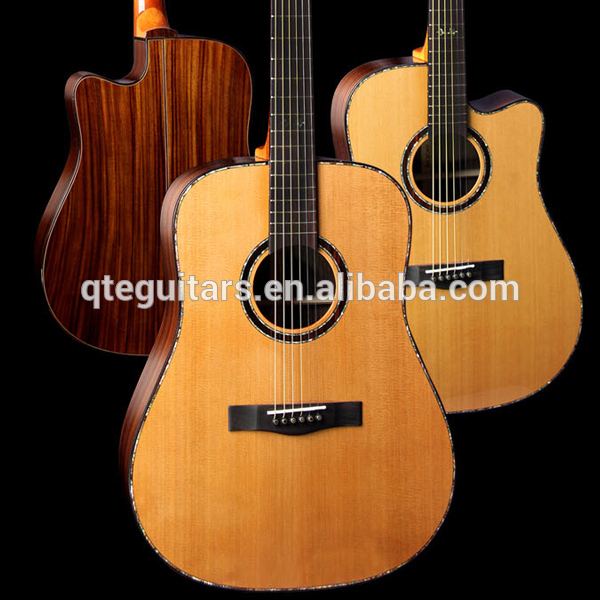 pressional all solid chinese guitars