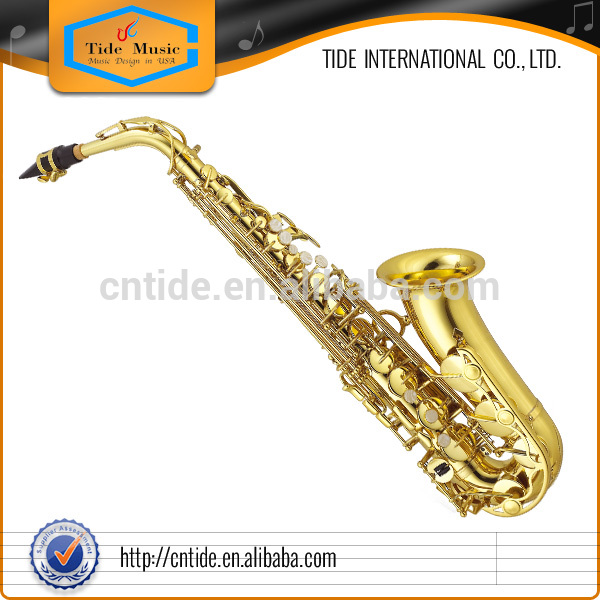 High Grade Alto Saxophone Like Yama 275 gold lacquer