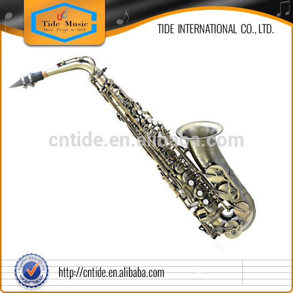 High Grade Alto Saxophone like Selmer 802 Antique Green Bronze