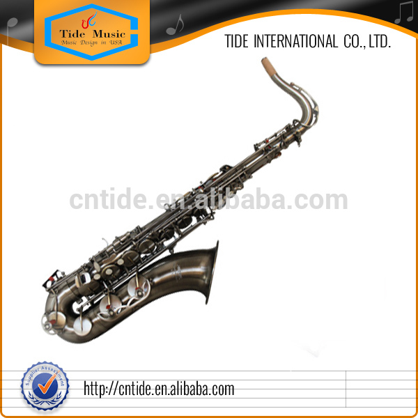 Popular Grade Antique Red Bronze Tenor Saxophone