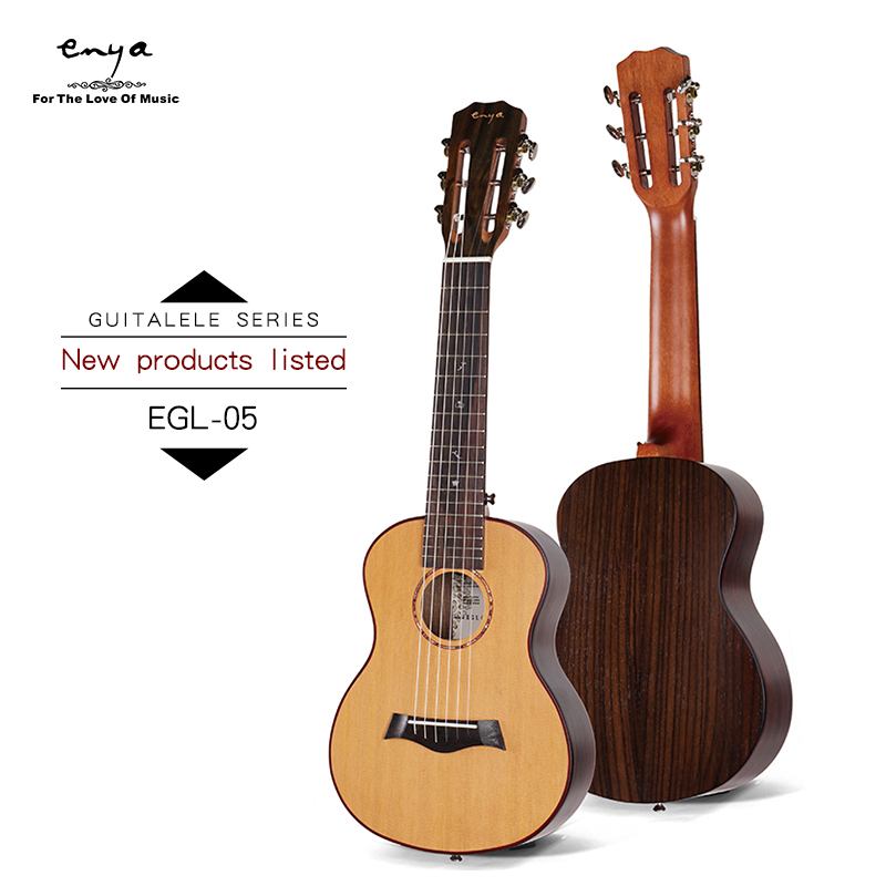 Enya EGL-05 Cedar-rosewood solid top guitarlele