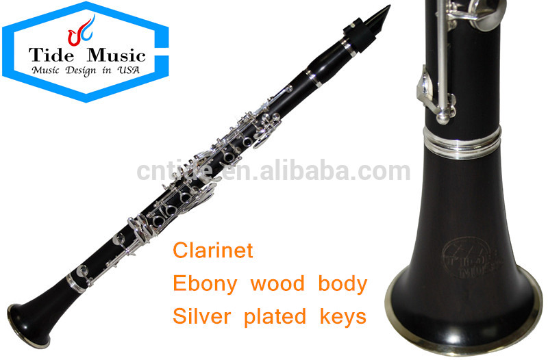 Professional high grade Ebony wood clarinet