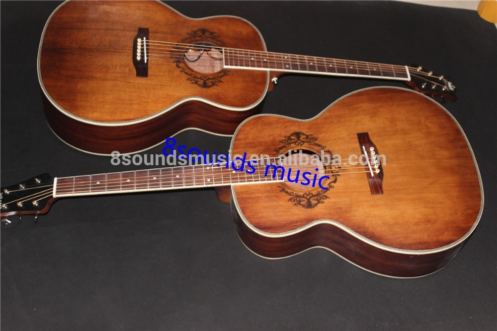 free shipping AAA quality wholesale high end 43" solid spruce top Jumbo acoustic guitar Byron OEM acoustic electric guitar