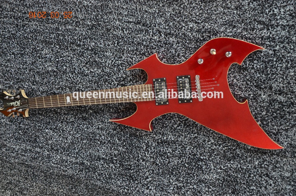b.c.rich electric guitar Red color custom guitar IN SROCK factory directly supply OEM service