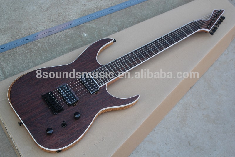 free shipping OEM chinese 7 string electric guitar custom handmade guitars