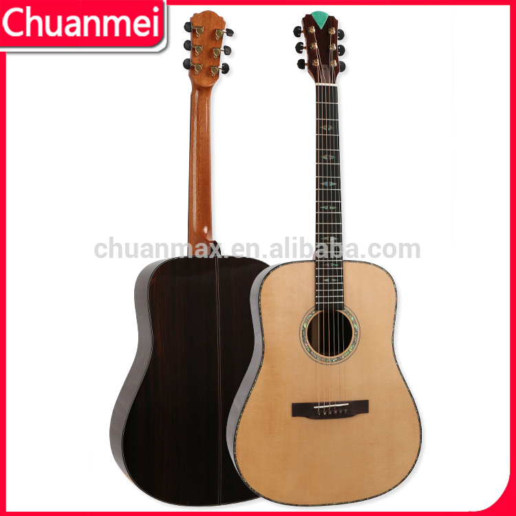 41'' High Quality OEM All Solid Wood Acoustic Guitar