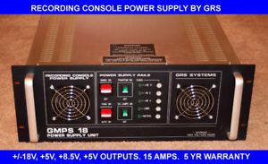 NEW TRIDENT 80B RECORDING CONSOLE POWER SUPPLY, 5 YEAR WARRANTY