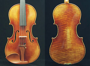 Maestro Stradivarius 15.5' Viola copy  #5899. Powerful tone